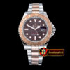 Rolex Best Quailty 2016 YachtMaster Mens RG/SS Brown JF Asia 313