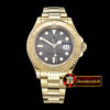 Rolex YachtMaster Ref.116628 YG/YG Grey BP