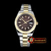 Rolex SS/YG Oyster Brown Stk Asian 2813