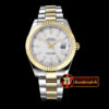Rolex SS/YG Oyster P-White Stk Asian 2813