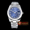 Rolex DJ2 41mm SS/SS Blue Roman Oys Eta 2836/3135