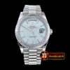 Rolex DayDate 228206 SS/SS Blue Stick BP 2836