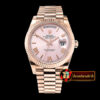 Rolex DayDate 228206 RG/RG Pink Roman BP 2836