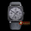 BELL & ROSS BR03-92 Phantom PVD/RU Grey V2 Miyota 9015