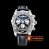 Breitling Chronomat B01 SS/SS Black Sticks A-7750 28800bph JF