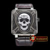 Bell & Ross BR01 2016 Burning Skull Ltd Ed SS/LE2  Black Asia 23