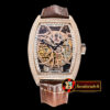 Franck Muller Casablanca Skeleton Diams Round RG/LE Asia 21J Mod Men