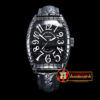 Franck Muller Curvex Croco Black CER/LE Black Asia 2813 Men