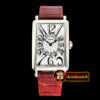 Franck Muller Long Island SS/LE (Red) Wht GF Ladies
