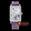 Franck Muller Long Island Peony DIAM/SS/LE (Purp) Purp MOP Ladies
