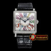Franck Muller Master Sq 6002 Midsize SS/LE White Crazy GF Men