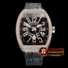 Franck Muller Vanguard V45 Diams RG/LE/RU Black Diam ABF A2824 Men