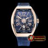 Franck Muller Vanguard V45 RG/LE/RU Blue Diams ABF A2824 Men