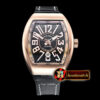 Franck Muller Vanguard V45 RG/LE/RU Silv Grey Lume ABF Asia 2824 Men