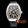 Franck Muller Vanguard V45 SS/LE/RU Silv Grey Lume ABF Asia 2824 Men