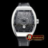 Franck Muller Vanguard V45 SS/LE/RU Silver Grey ABF Asia 2824 Men