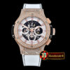 Hublot Aero Big Bang Diams RG/RU Skele Wht/Bk 7750 Men