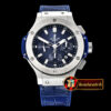 Hublot Big Bang Evolution SS/RU Blue Quartz  Men