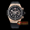 Hublot Big Bang Unico 45mm CER/RG/RU Black Quatrz Men