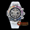 Hublot Big Bang Unico Sapphire 45mm R Gem PL/RU SF Wht 7750 Men