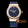 Hublot Classic Fusion 42mm RG/LE Blue JJF Feb-92 Unisex