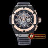 Hublot King Power Unico 48mm RG/PVD/RU Skeletonal 7750 Men