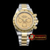 Rolex Daytona TT YG/SS Gold Stick JF A-7750