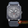 Replica Bell & Ross BR03-92 Military Ed. PVD/RU Grey Miyota 9015