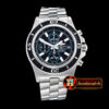 Breitling Superocean Abyss 44 SS/SS Blk/Blue VK Quartz