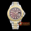 Rolex YachtMaster YG/SS Tahitian MOP BP MY9015 Mod3135