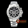 Rolex Role Daytona 116520 SS/SS Black/Stk Asia 4130 Mod