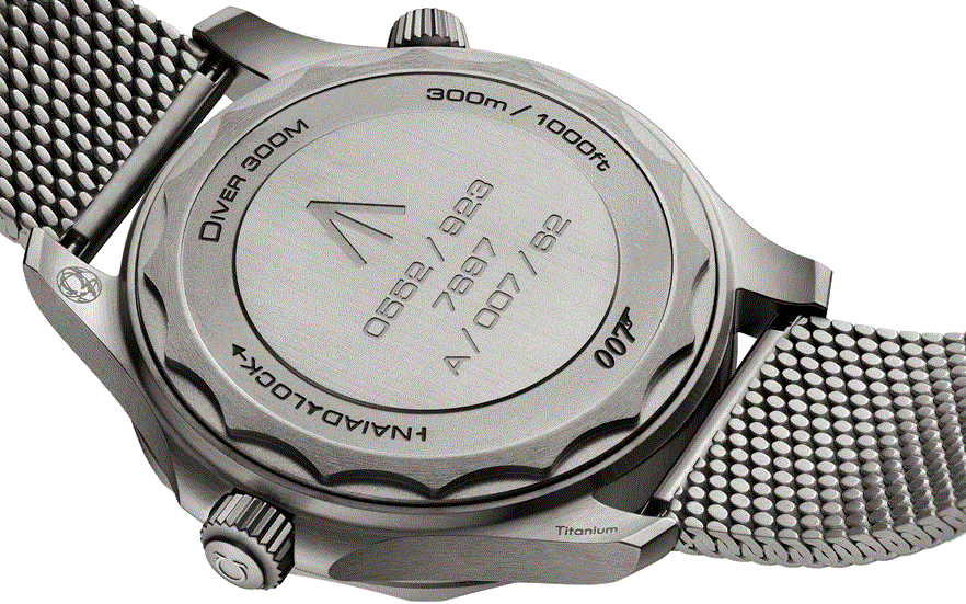 007 Special Watch Imitation Of Omega caseback