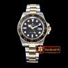 Rolex YG/SS Ref.116713 GMT 18K Wrapped Black A-2836