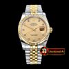 Rolex DJ 36mm Oyst Flt YG/SS (Wrap) Gold Diams BP A3135 Mod