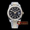 Rolex DateJust 2 Wrap YG/SS Flt Blk/Stk Jub A3235