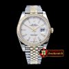 Rolex DateJust 2 Wrap YG/SS Flt Silv Wh Stk Jub A3235