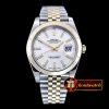 Rolex DateJust 2 Wrap YG/SS Smt Silv Wht St Jub A3235