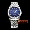Rolex DateJust Jub Flt SS/SS Dark Blue Diam BP A3135 Mod
