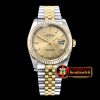 Rolex Datejust 36mm Flt YG/SS Gold/Stk Jub ARF Asia SH3135