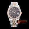 Rolex Datejust DJ 36mm Jub Flt RG/SS Dark Grey Rmn BP A3135 Mod