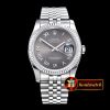 Rolex Datejust DJ 36mm Jub Flt SS/SS Dark Grey Rmn BP A3135 Mod
