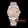 Rolex Datejust DJ 36mm Oyst Flt RG/SS Rose Stick BP A3135 Mod