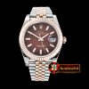 Rolex Datejust DJ2 41mm 18K Wrapped RG/SS Brown A3235 Mod