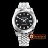 Rolex Datejust DJ2 41mm Jub Smt SS/SS Black Diam A3235