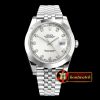 Rolex Datejust DJ2 41mm Jub Smt SS/SS Silver Diam A3235