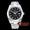 Rolex Datejust DJ2 41mm Oyt Smt SS/SS Black Diam BP Asia 2813