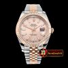 Rolex Datejust II 41mm Jub Flt RG/SS Rose Gold Stick BP 28