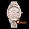 Rolex Datejust II 41mm Jub Smt RG/SS Rose Gold Stick BP 28