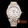 Rolex Datejust II DJ2 41mm Jub Flt RG/SS White Stk BP A3235 Mod