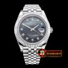 Rolex Datejust II DJ2 41mm Jub Flt SS/SS Blk MOP Diams BP A3235